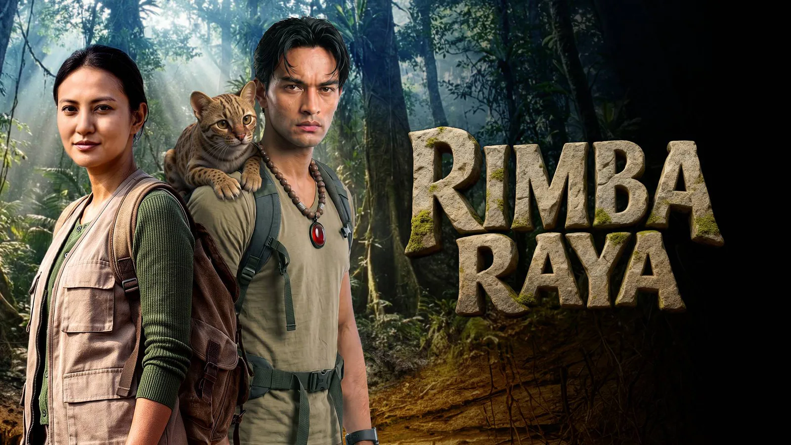 Official key art for the ongoing Rimba Raya streaming series